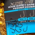 Carlige Feeder MATRIX X2B Wide Gape , Barbed, Nr.16, 10buc/pac
