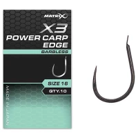 Carlige Feeder Matrix X3 Power Carp Edge , Barbless, Nr.16, 10buc/pac Carlige Feeder Matrix X3 Power Carp Edge , Barbless, Nr.16, 10buc/pac