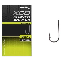 Carlige Feeder Matrix X6b Curved Pole, Barbed, Nr.16, 10buc/pac Carlige Feeder Matrix X6b Curved Pole, Barbed, Nr.16, 10buc/pac