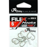 Carlige Filfishing 3050 Nickel Cu Paleta, Nr.6, 10buc/pac