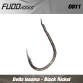Carlige Fudo Delta Isema BN-0011, Black Nickel, Nr.2, 7buc/pac