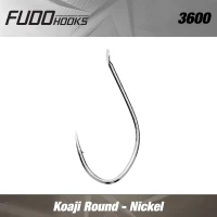 Carlige Fudo Koaji Round Nk Nickel Nr.13  18buc/plic