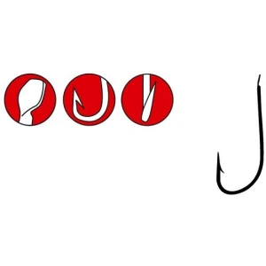 Carlige Gamakatsu LS-1080N Nickel 25buc/plic Nr 6