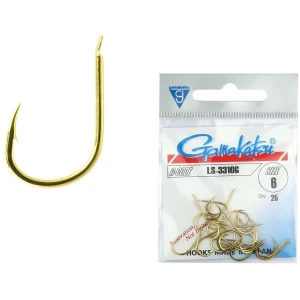 Carlige Gamakatsu LS-3310G, Gold, nr.4, 25buc/plic