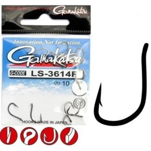 Carlige Gamakatsu LS-3614F, Nr.4, 25buc/pac