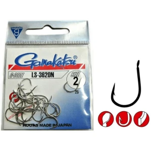 Carlige Gamakatsu LS-3620N, Nr.8, 25buc/pac Carlige Gamakatsu LS-3620N, Nr.8, 25buc/pac