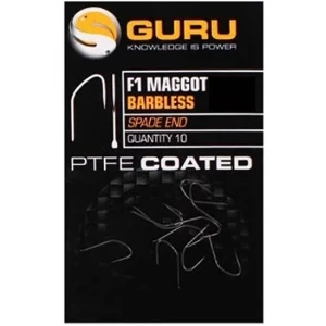 Carlige Guru F1 Maggot, Nr.18, 10buc/pac