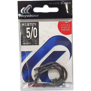 Carlige HAYABUSA Heavy Live Bait LBT571 BN, Nr.6/0, 3buc/pac