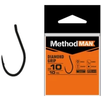 Carlige KONGER Methodman Speed Grip Titanium Grey, Nr.14, 10buc/pac Carlige KONGER Methodman Speed Grip Titanium Grey, Nr.14, 10buc/pac