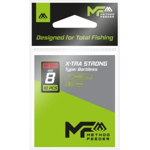 Carlige MIKADO X-Tra Strong Barbless, N.14, 10buc/pac