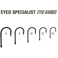 Carlige MUSTAD Eyed Specialist BN Nr.8, 10buc/pac