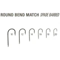 Carlige MUSTAD Round Bend Match MU09, Black Nickel, Nr.18, 10buc/pac