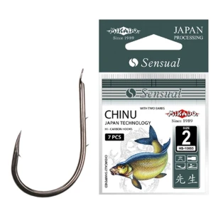 Carlige Mikado Sensual Chinu With Barbs, Nr.2, 10buc/plic