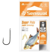 Carlige Mikado Sensual Super Pole Bn, Nr.12, 10buc/plic