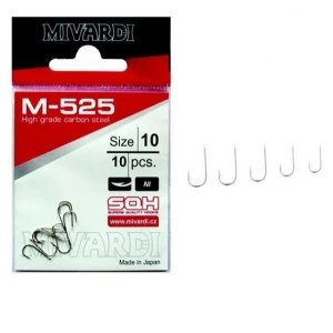 Carlige Mivardi M-525, 10buc/plic Nr.12 Carlige Mivardi M-525, 10buc/plic Nr.12