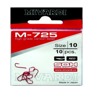 Carlige Mivardi M-725, 10buc/plic Nr.10 Carlige Mivardi M-725, 10buc/plic Nr.10
