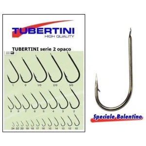 Carlige TUBERTINI Serie 2 Special Opaco, Nr.0, 25buc/pac Carlige TUBERTINI Serie 2 Special Opaco, Nr.0, 25buc/pac