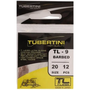 Carlige TUBERTINI Serie TL-9 Barbed AMO Serie, Nr.10, 12buc/pac