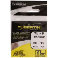 Carlige TUBERTINI Serie TL-9 Barbed AMO Serie, Nr.16, 12buc/pac