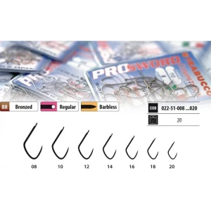 Carlige Trabucco Pro Sword 200 Numarul 12 Carlige Trabucco Pro Sword 200 Numarul 12