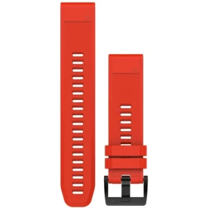 CUREA GARMIN SILICON 22MM FLAME RED PT. FENIX 5X CUREA GARMIN SILICON 22MM FLAME RED PT. FENIX 5X