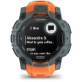 Ceas GARMIN Instinct 3 Solar Twilight Curea Solstice 50mm