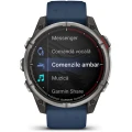 Ceas GARMIN Quatix 8 Amoled Sapphire TI/BARE 47mm EMEA