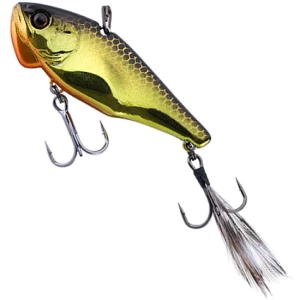 Cicada JACKALL Speed Vibe, Reaction Gold & Black, 4.2cm, 3.5g