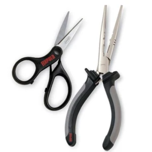 Kit Cleste + Forfecuta Rapala pentru Fir Textil Kit Cleste + Forfecuta Rapala pentru Fir Textil