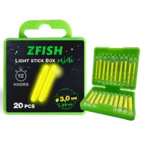 Starlite Zfish Chemical Light Stick Box, 25mm, 3mm, 20buc/pac