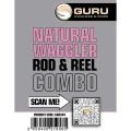 Combo GURU 11' Float Rod & Reel Combo Natural Waggler Rod&Reel