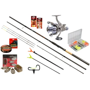 Set Pescuit la Feeder CARP EXPERT Starfish Method Feeder, Lanseta 3.90m, 80-150g Set Pescuit la Feeder CARP EXPERT Starfish Method Feeder, Lanseta 3.90m, 80-150g