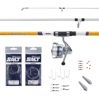 Combo Mitchell Neuron Surfcasting Mh, 100-200g, 3.60m, 3seg Combo Mitchell Neuron Surfcasting Mh, 100-200g, 3.60m, 3seg