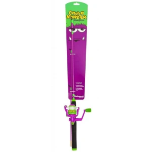 Kit Spinning pentru Copii SHAKESPEARE Catch a Monster Spin Purple Kit Spinning pentru Copii SHAKESPEARE Catch a Monster Spin Purple