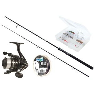 Set Pescuit la Spinning WIZARD Active, Lanseta 2.40m, Heavy Set Pescuit la Spinning WIZARD Active, Lanseta 2.40m, Heavy