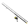 Combo BLACK CAT Hard Core Combo Allround Rod 2.7m, 500g, 2seg + Black Passion FD 80 Reel + Fir Textil