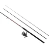 Combo Spinning MITCHELL Catch Pro II Match, 3.30m, 2-12g, 3seg + Mulineta 3000 Rear Drag + Fir