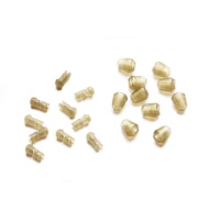 Conector Falcon Quick Change Beads, Marime S, 10 Buc/plic, Maro Transparent Conector Falcon Quick Change Beads, Marime S, 10 Buc/plic, Maro Transparent
