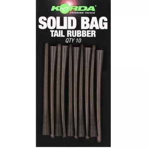CONURI KORDA SOLID BAG TAIL RUBBER 10BUC/PLIC CONURI KORDA SOLID BAG TAIL RUBBER 10BUC/PLIC