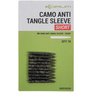 Con Korum  Anti Tangle Sleeve Short, Camo, 10buc/plic Con Korum  Anti Tangle Sleeve Short, Camo, 10buc/plic