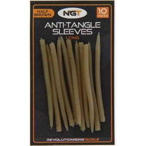Con NGT Anti Tangle Sleeves Long, Green, 10buc/pac