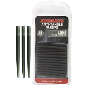 Con STARBAITS Anti Tangle Sleeve Long, Green, 4cm, 25buc/pac
