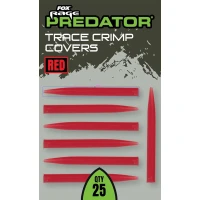 Fox Rage Predator Red Trace Crimp Covers, 25buc/pac	 Fox Rage Predator Red Trace Crimp Covers, 25buc/pac