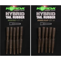 Tub Conic Korda Hybrid Tail Rubber 10buc/plic Gravel/clay Tub Conic Korda Hybrid Tail Rubber 10buc/plic Gravel/clay
