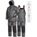 Costum Iarna NORFIN Discovery Heat, Grey / Back, Marime XL Costum Iarna NORFIN Discovery Heat, Grey / Back, Marime XL