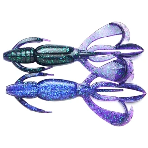 Creatura Keitech Crazy Flapper, Electric Junebug 408, 7.1cm, 8buc/plic Creatura Keitech Crazy Flapper, Electric Junebug 408, 7.1cm, 8buc/plic