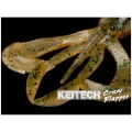 Creatura Keitech Crazy Flapper, Electric Junebug 408, 7.1cm, 8buc/plic Creatura Keitech Crazy Flapper, Electric Junebug 408, 7.1cm, 8buc/plic