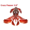 Creatura Keitech Crazy Flapper, Electric Junebug 408, 7.1cm, 8buc/plic Creatura Keitech Crazy Flapper, Electric Junebug 408, 7.1cm, 8buc/plic