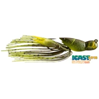 Creatura Live Target Hollow Crawfish Jig, Green / Chartreuse, 4.5cm, 14g Creatura Live Target Hollow Crawfish Jig, Green / Chartreuse, 4.5cm, 14g