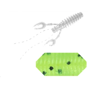 VIBER CRAW COLMIC 3.5" 8.9cm CHARTREUSE PEPPER VIBER CRAW COLMIC 3.5" 8.9cm CHARTREUSE PEPPER